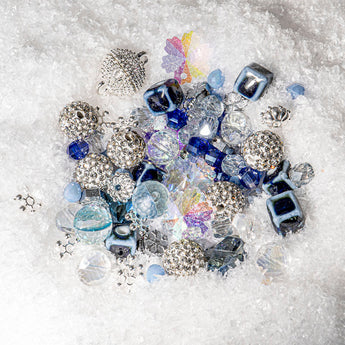 Mini Bead Mix in Let It Snow