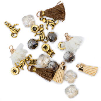 Mini Bead Mix in Monkey See Monkey Do
