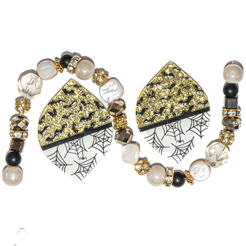 Mini Bead Mix in Party Ghoul