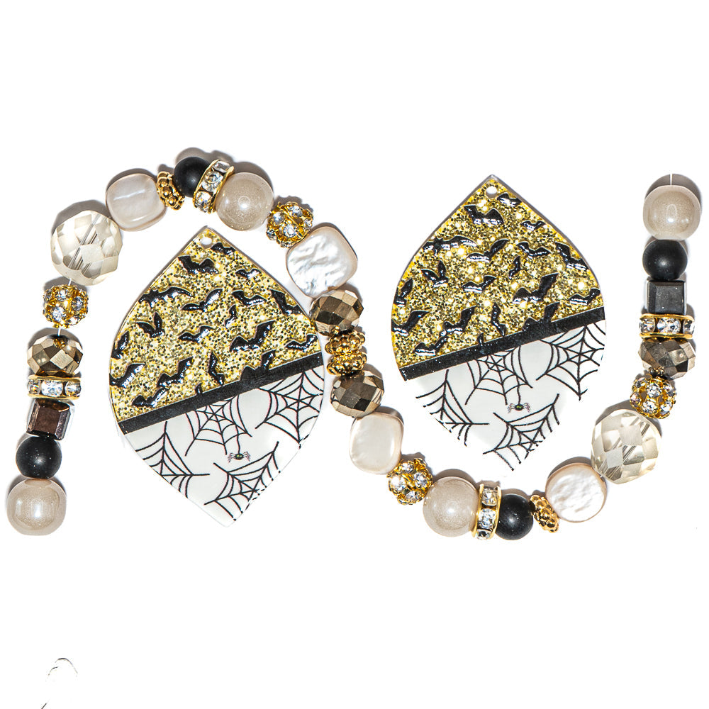 Mini Bead Mix in Party Ghoul