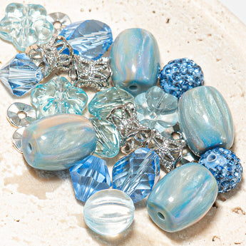 Mini Bead Mix in River Stepping Stones