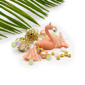 Mini Bead Mix in Pastel Flamingo