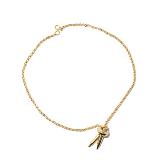 Mini Brass Slider Stackable Bracelet