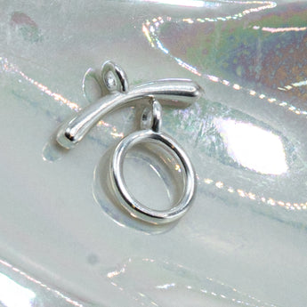 Mini Eco Sterling Toggle Clasp