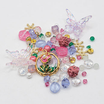 Mini Glass Bead Mix in Spring Equinox