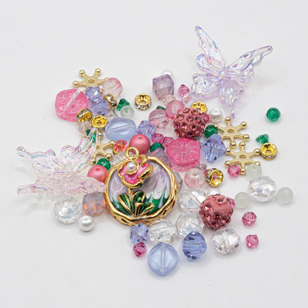 Mini Glass Bead Mix in Spring Equinox