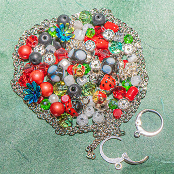 Mini Maker Bead Mix in Ladybug