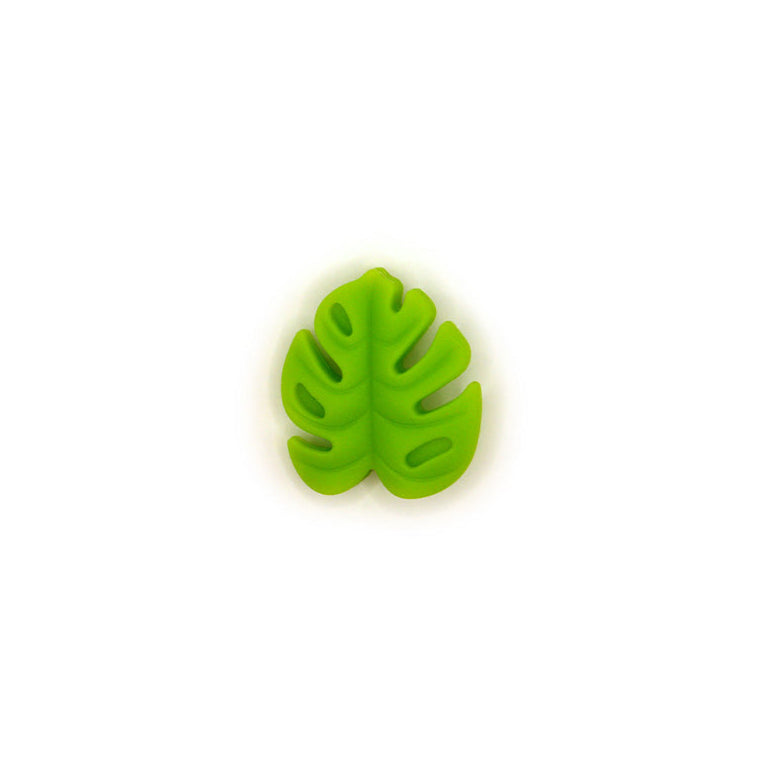 Leaf Silicone Focal Bead