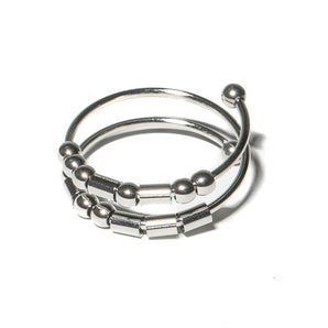 Morse Code Loved Fidget Ring