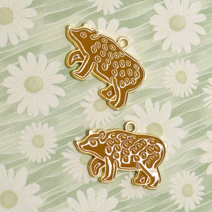 National Park Charm in Bear Pair