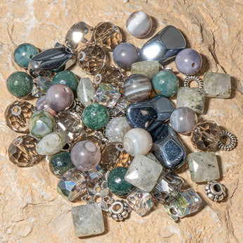 Natural Stone Bead Mix in Earthly Wonders