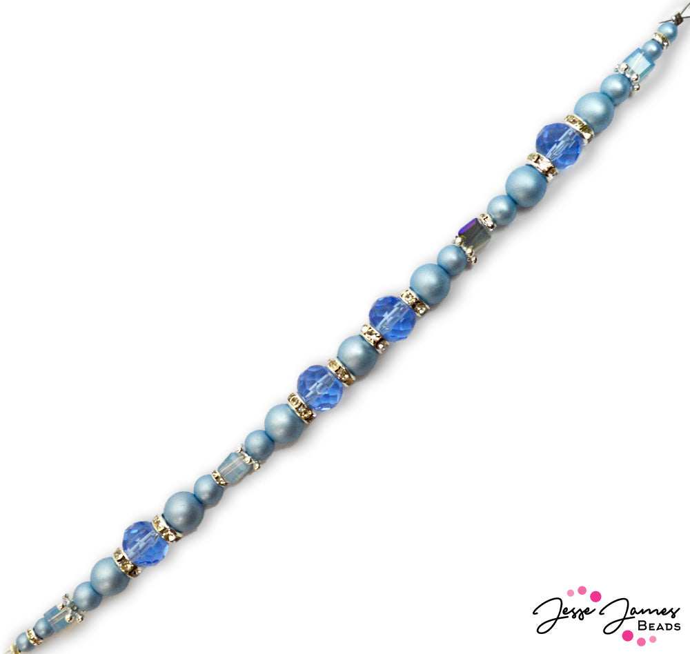 Pantone 2023 Pearl Bead Strand in Summer Song