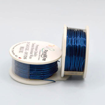 Parawire 20 Gauge Metallic Craft Wire in Blue