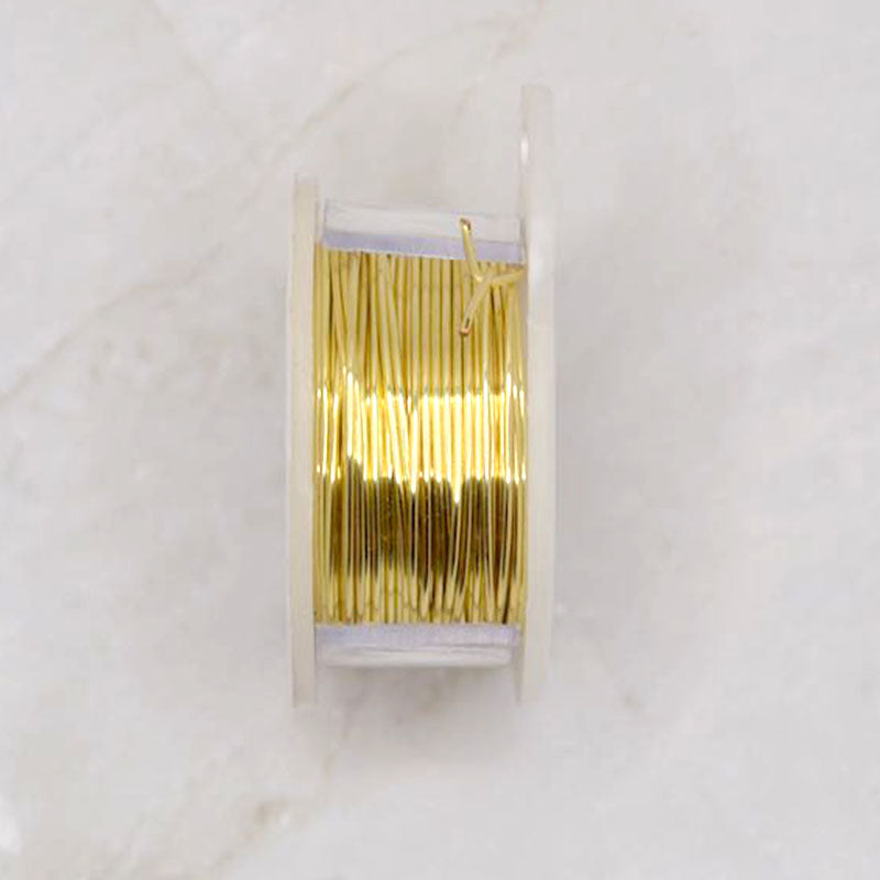Parawire 20 Gauge Silver-Plated Craft Wire in Champagne Gold - Jesse ...