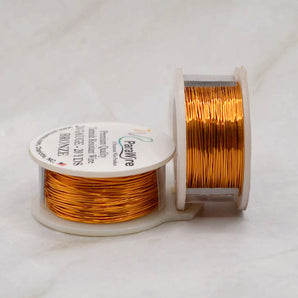 Parawire 24 Gauge Metallic Craft Wire in Bronze