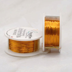 Parawire 26 Gauge Metallic Craft Wire in Bronze