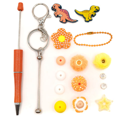 Pen & Keychain Kit in Amber Sun