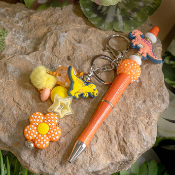 Pen & Keychain Kit in Amber Sun