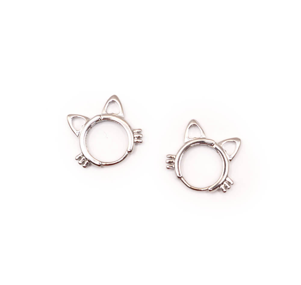 Cat Leverback Earrings