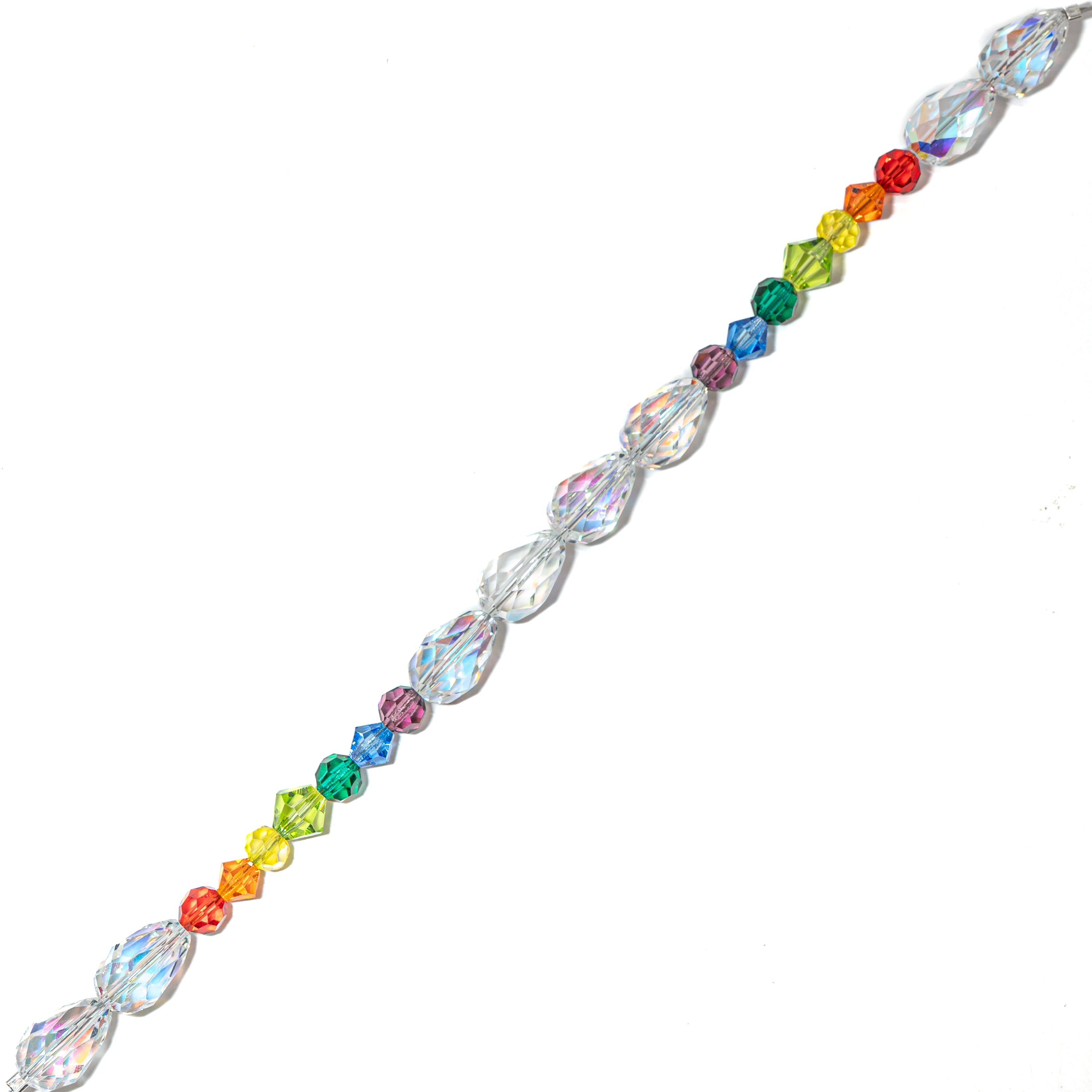 Preciosa Bead Strand in Radiant Rainbow