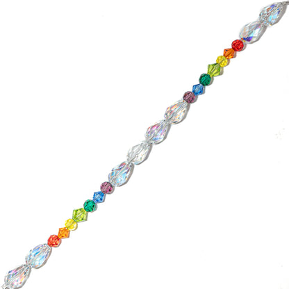 Preciosa Bead Strand in Radiant Rainbow