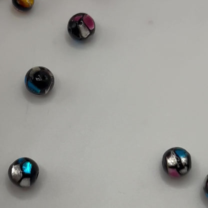 Lampwork Beads By The Dozen in Arcane Night