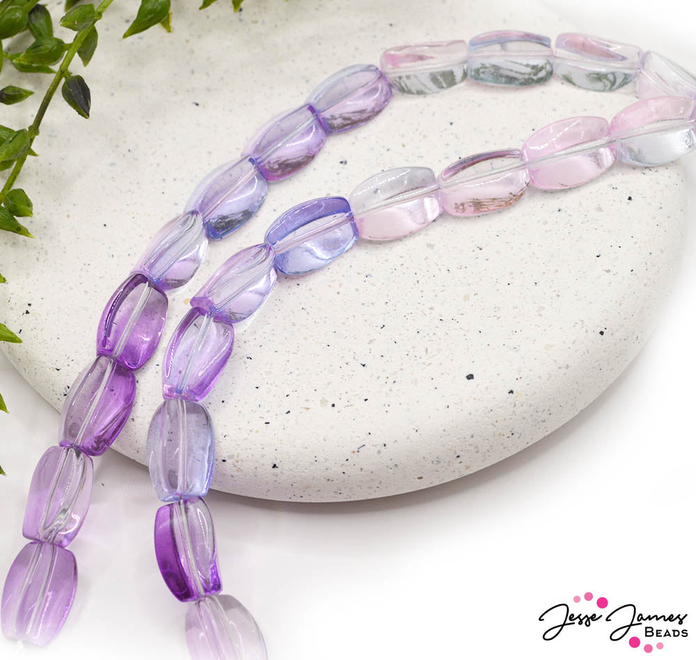 Ombré Glass Bead Set in Sweet Surprise