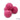 Party poolside or beachside with this playful woven beads. Each bead features a wrap of bold pink color. Each beads measures 25mm. Sold in sets of 4.