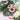 Rattan Focal Pair in 360 Pink