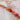 Red Lampwork Bead Strand in Love You Like All Fire