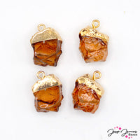 Resin Charm Set in Eternal Amber