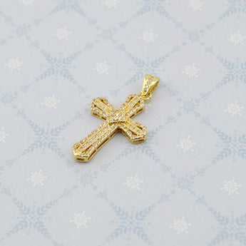 Rhinestone Cross Charm in Show Me The Sparkle