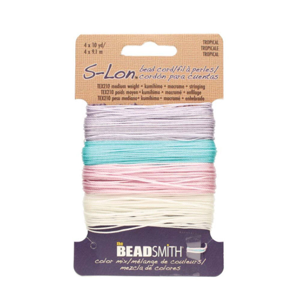 S-Lon Bead Cord in Tropical