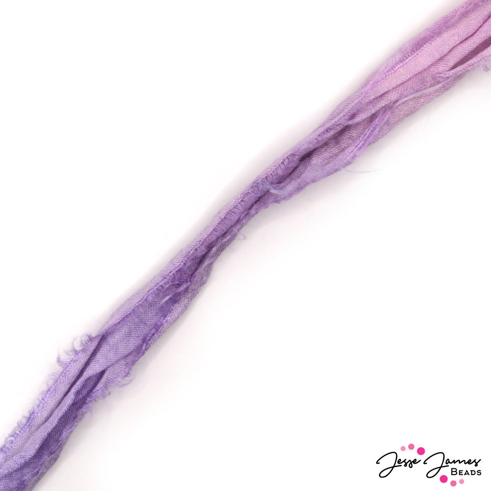 Sari Silk Cord in Sugar Plum Fairy