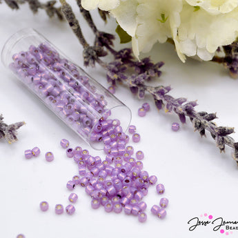 TOHO 8/0 Seed Beads in Wisteria Garden