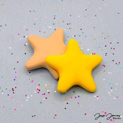 Seeing Stars Silicone Focal Bead