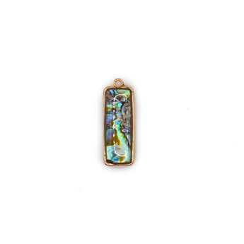 Ocean Glint Abalone Pendant
