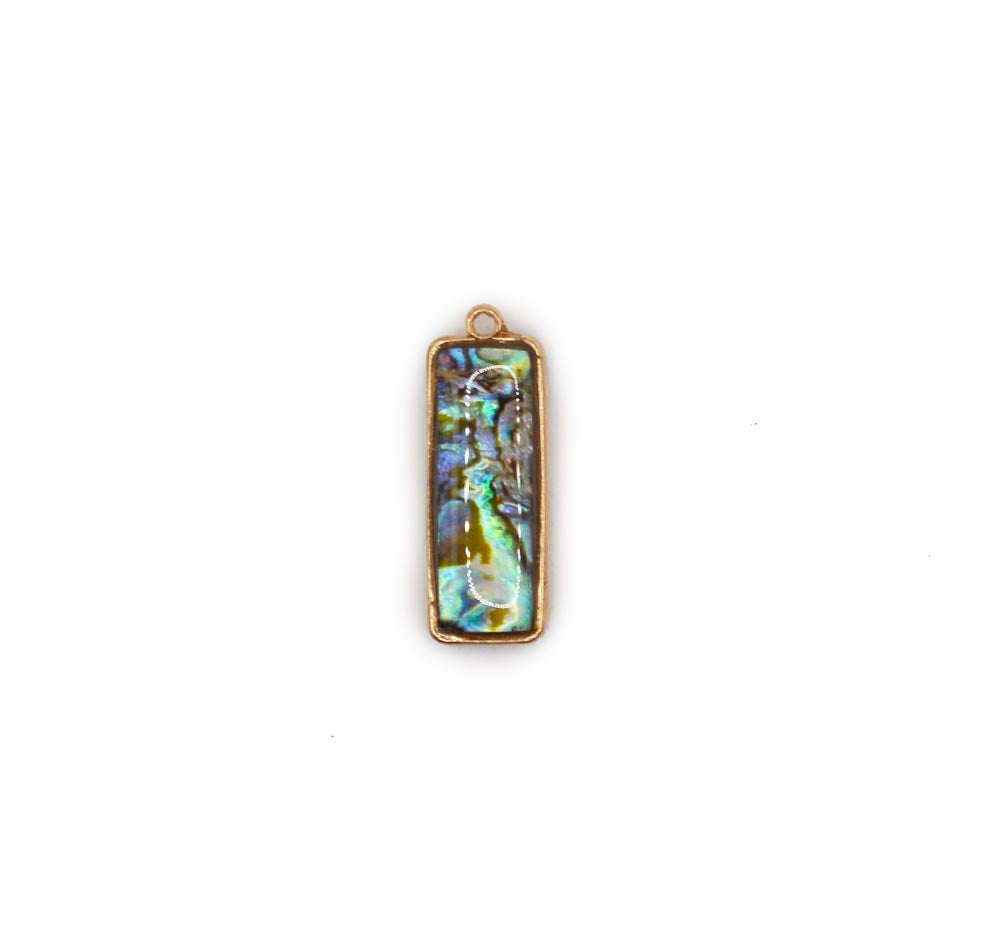 Ocean Glint Abalone Pendant