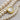 Golden Edge Baroque Keshi Pearl Focal Bead