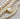 Golden Edge Baroque Keshi Pearl Focal Bead