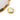 Golden Edge Baroque Keshi Pearl Focal Bead