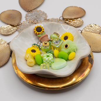 Bite-Sized Silicone Bead Mix in Sunny Sprout
