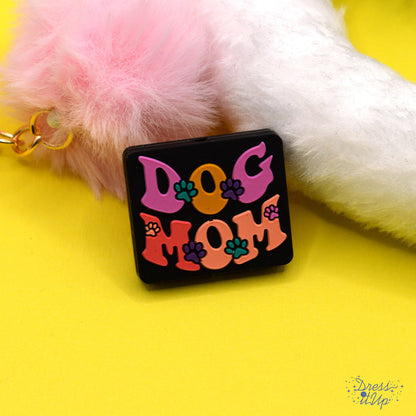 Silicone Focal Bead in Dog Mom