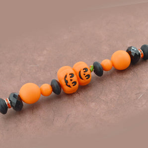 Stacked Jack-O’-Lantern Bite-Size Bead Mix