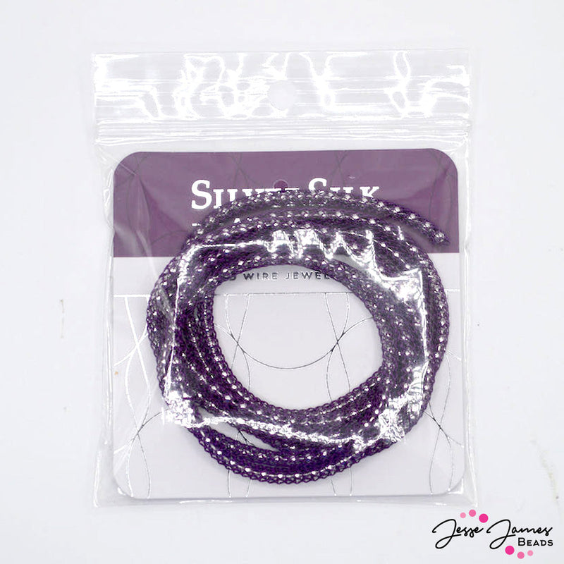 SilverSilk Capture Chain in Night Sky Purple