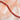 Single-Style Stone Bead Strand in 6mm Red Imperial Jasper Hearts