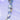 Skinny Shell Bead Strand Duo in Grey Skies
