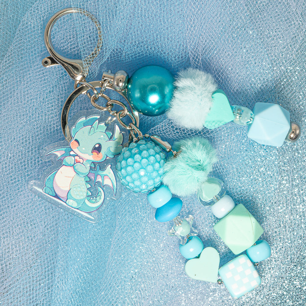Mini Bead Mix & Keychain Kit in Sky Dragon