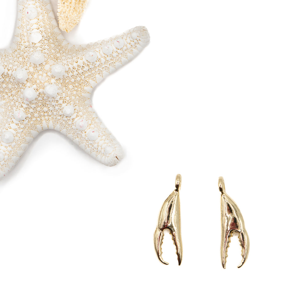 Snow Crab Claws Charm Pair