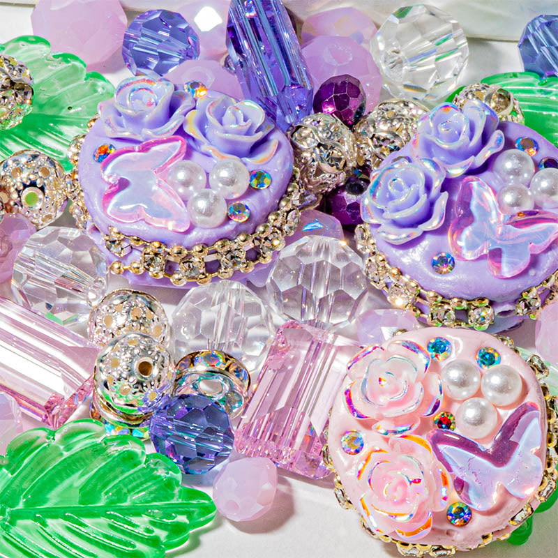 Spring Bead Spring Bead Mix in Aster - Jesse James Beads